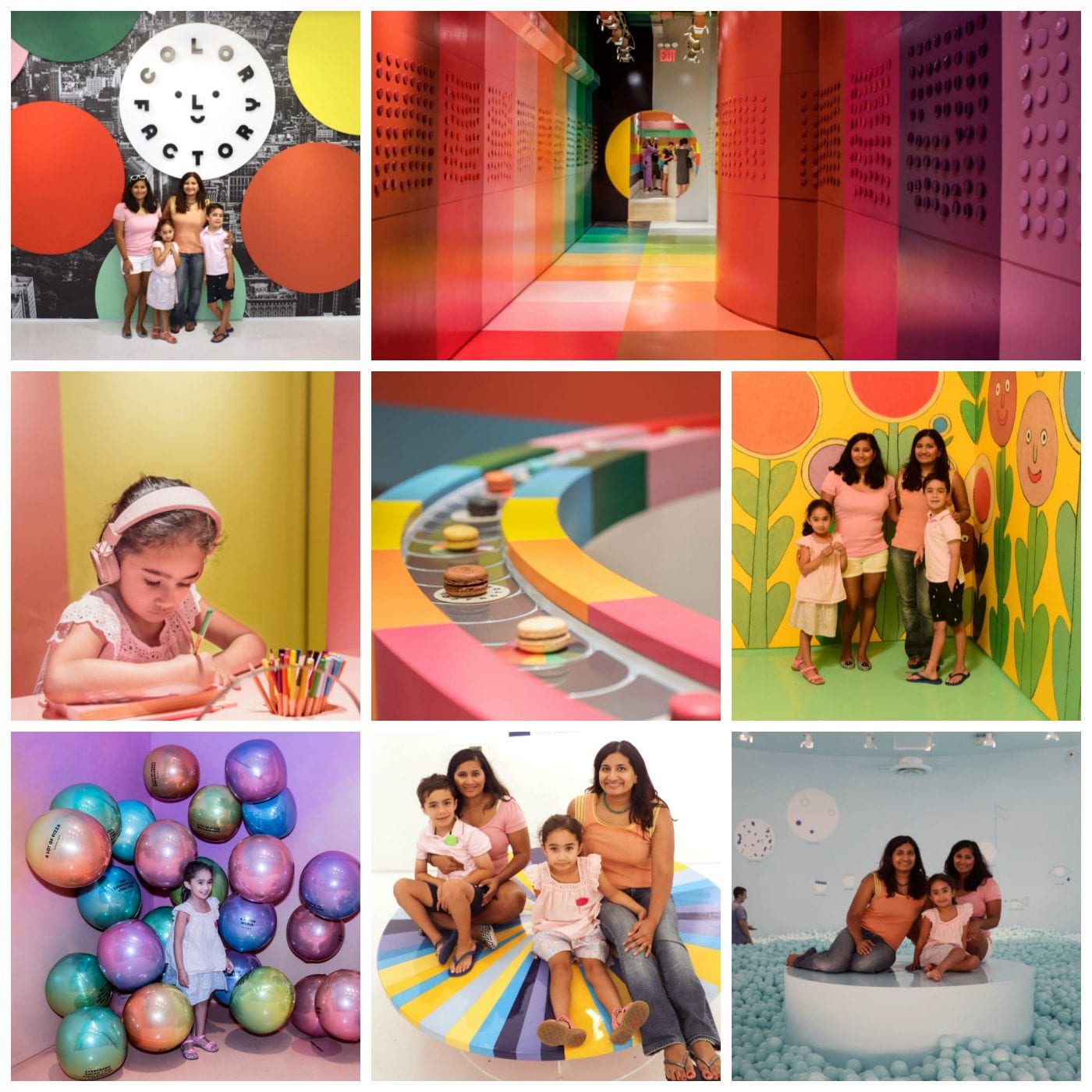 Pop Into An Immersive Pop-Up Color Factory Collage 2