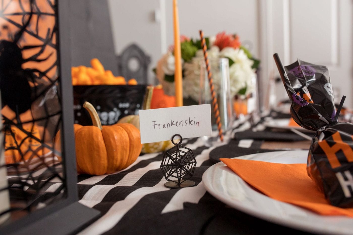 Monster Mash Halloween Tablescape 7L1A9460