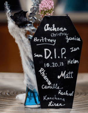 Chalkboard Tombstone