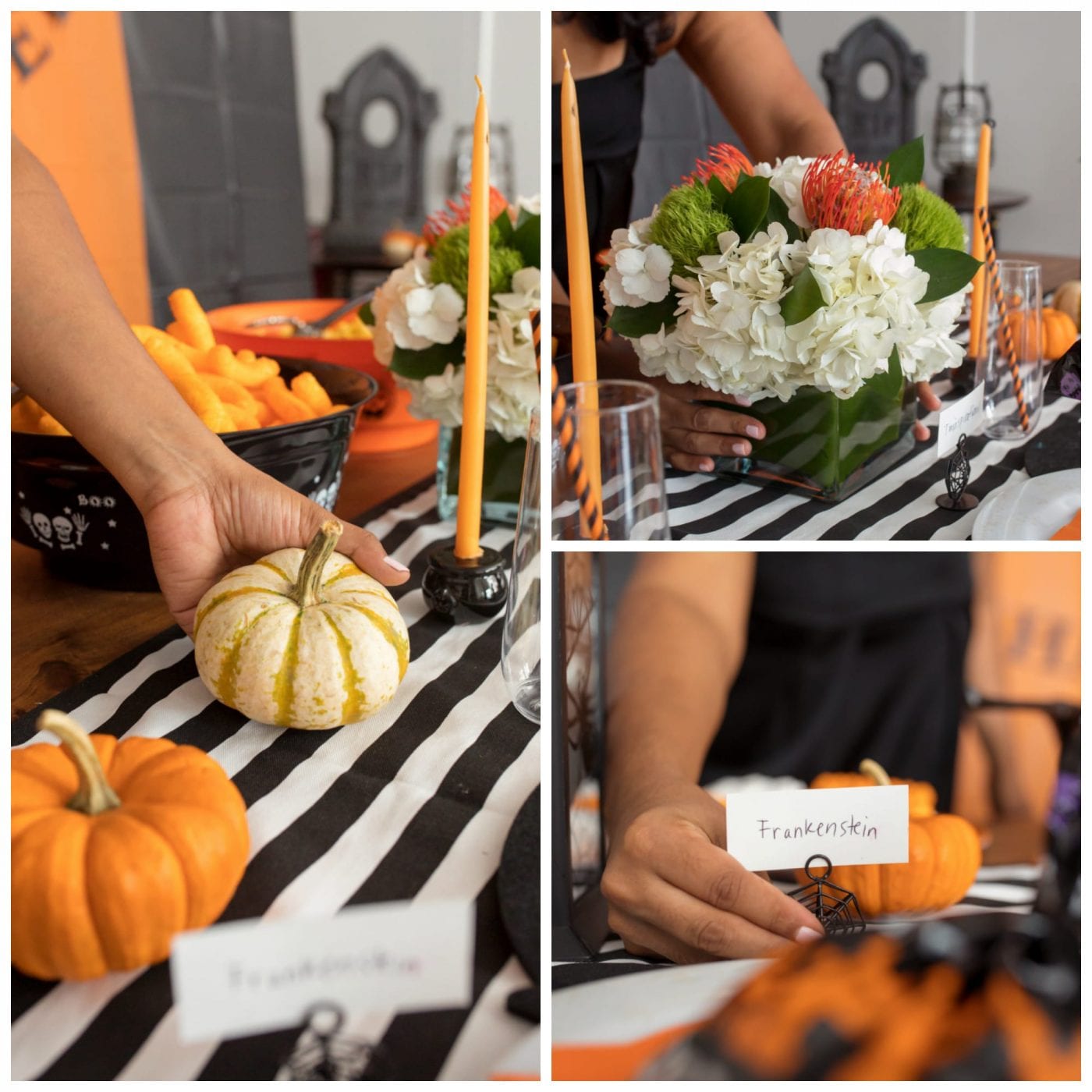 Monster Mash Halloween Tablescape table decor 1