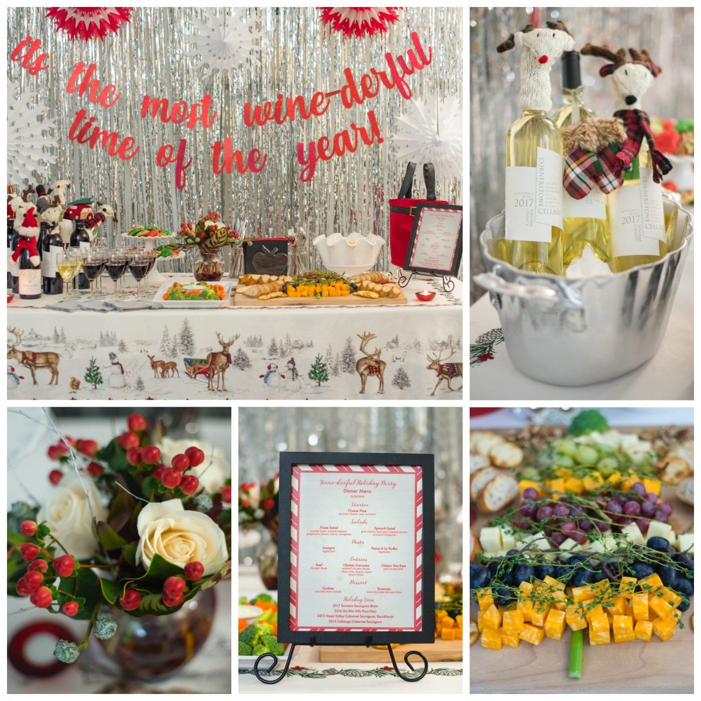 Wine-derful Ugly Sweater Party Winederful Decor