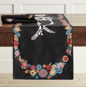 Day of the Dead Table Runner