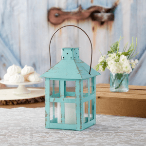 Extra Large Blue Lantern