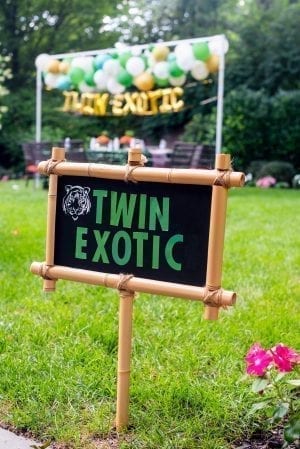Bamboo Sign