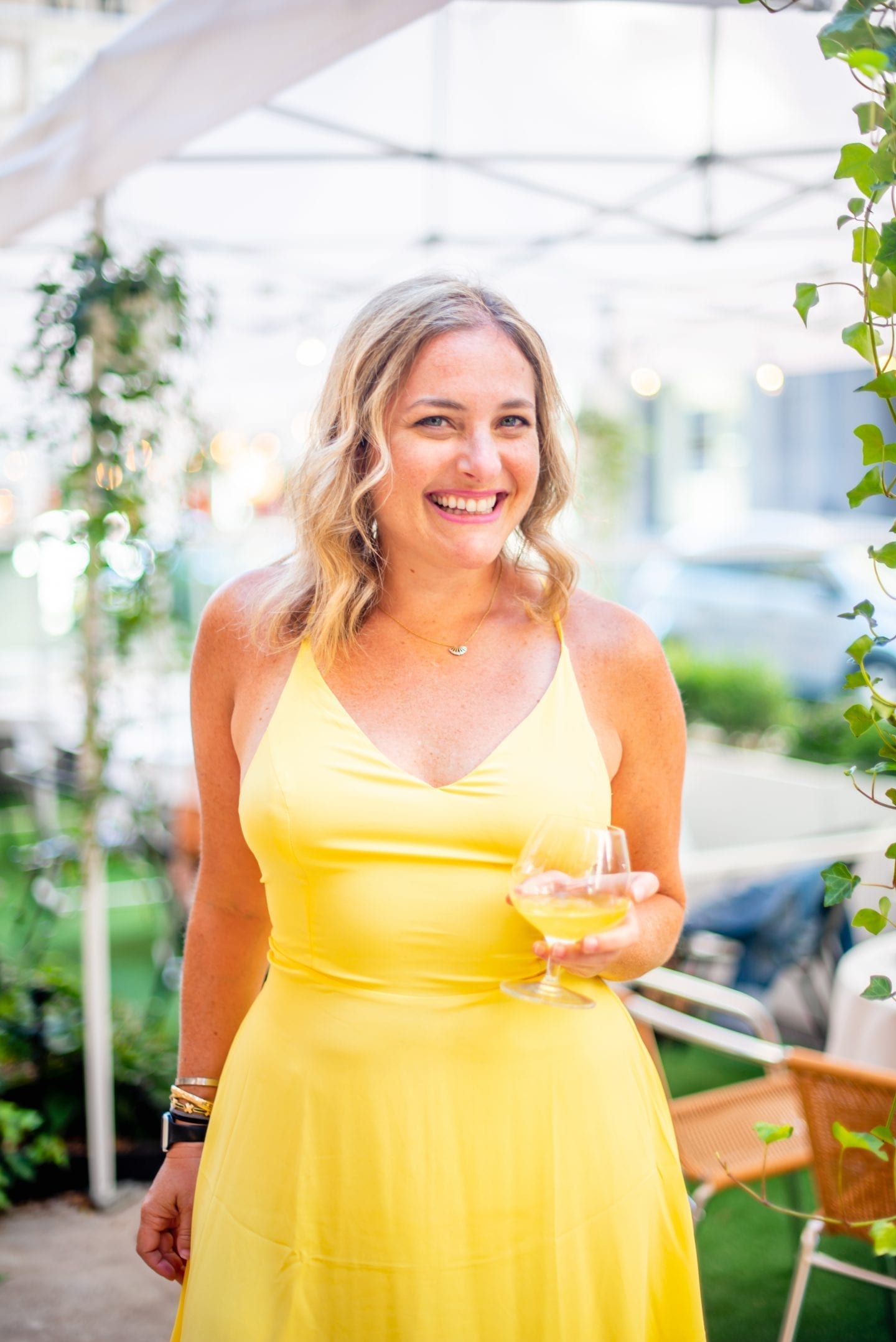 Novita NYC. Girl with Limoncello. 