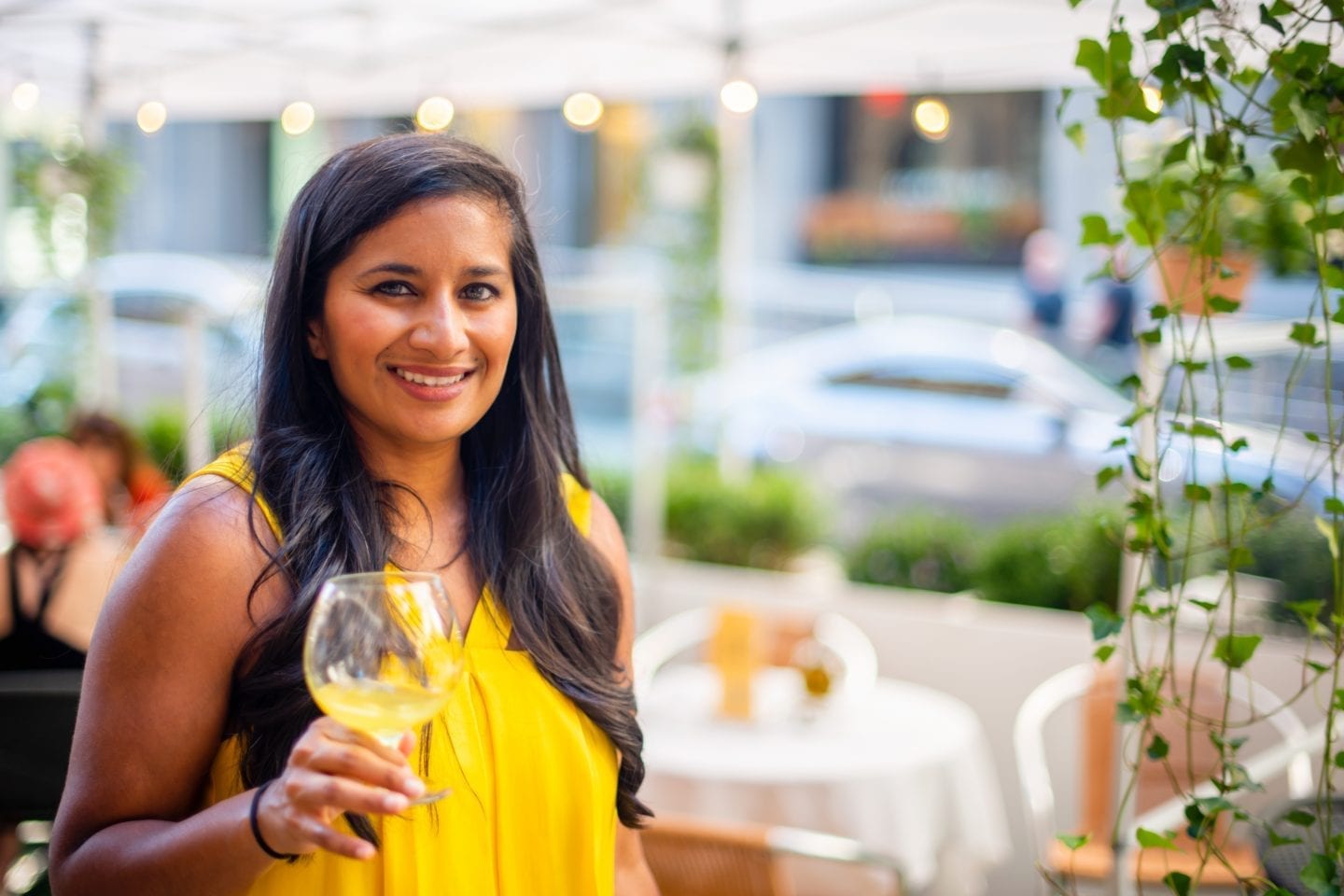 Novita NYC. Girl with Limoncello. 