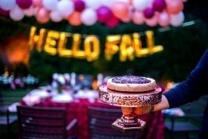 Rose Gold Cake Plate