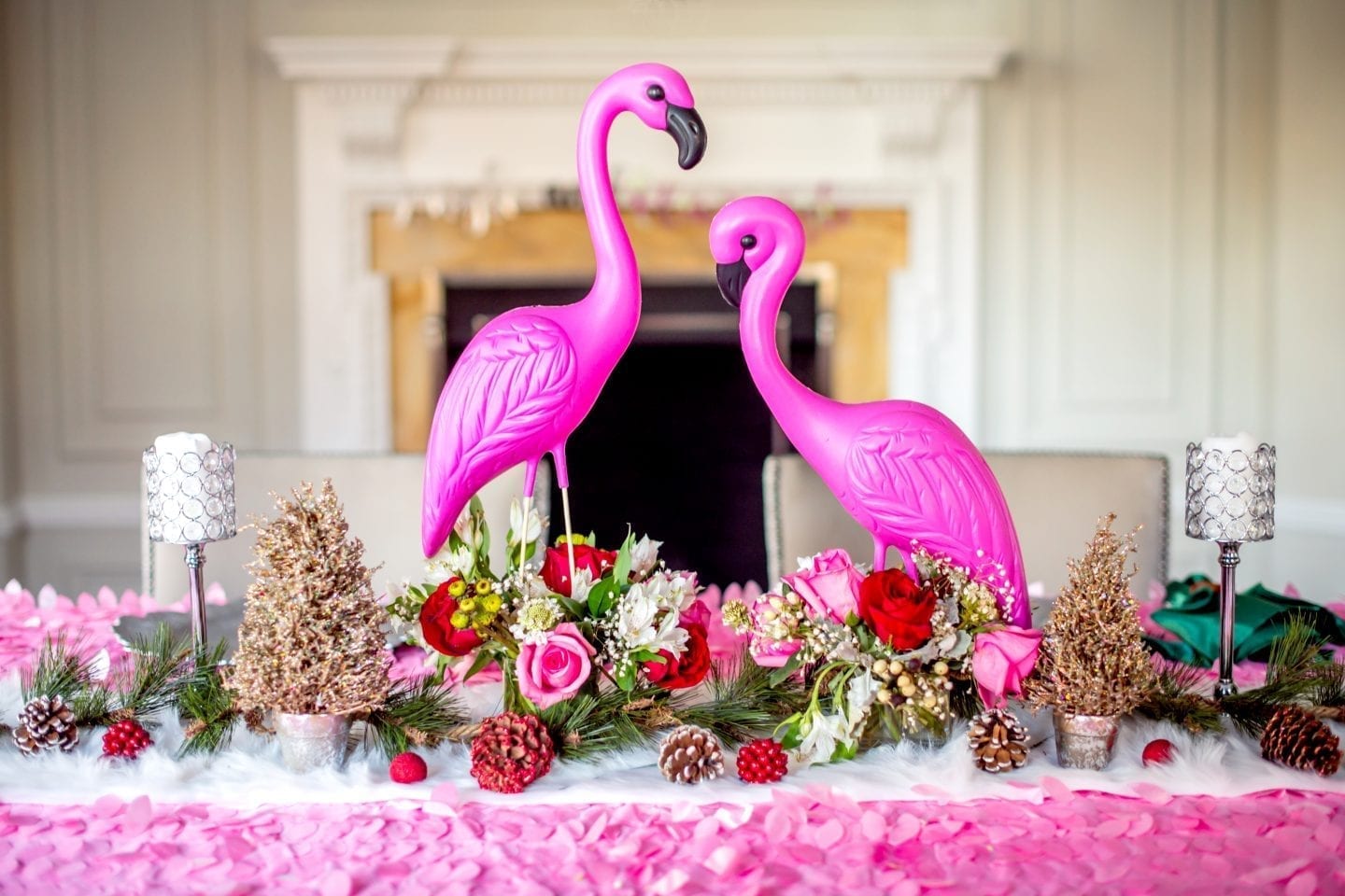 jingle and flamingle holiday party