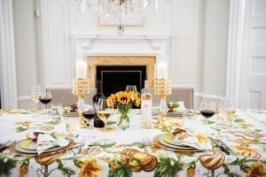 Williams Sonoma Fall Tablecloth