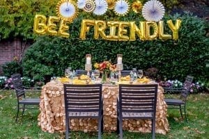 CV Linens Gold Tablecloths