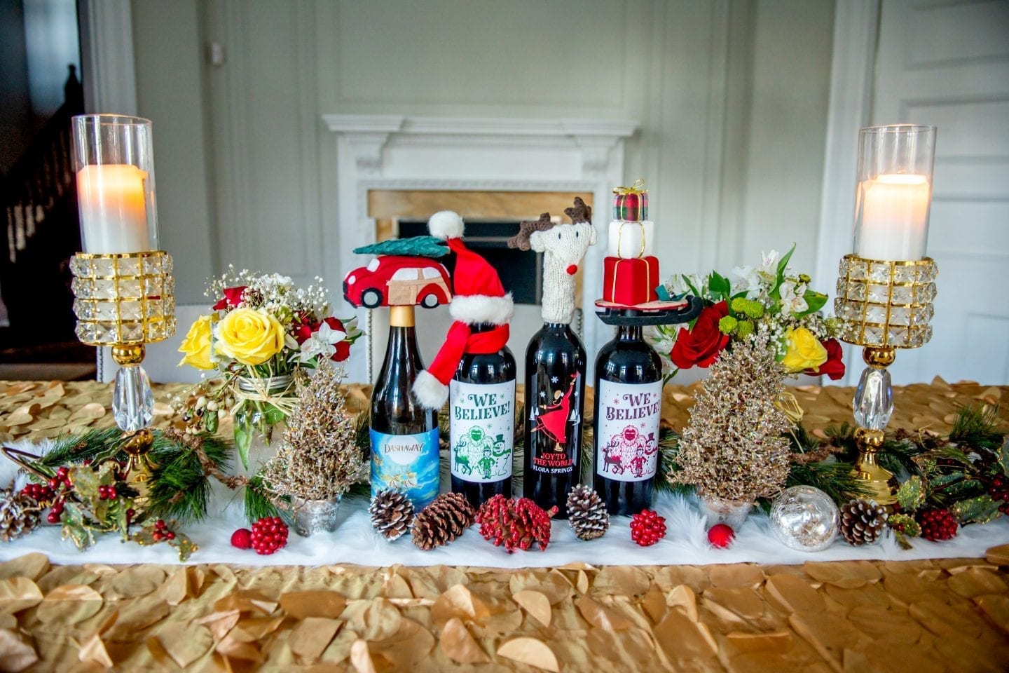 Flora Springs Holiday Wines for the Best Holiday Meal Flora Springs Holiday Wine with Wine Toppers