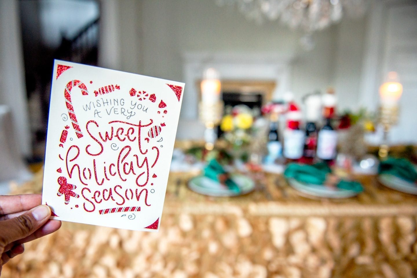 Flora Springs Holiday Wines for the Best Holiday Meal Cricut Holiday Card