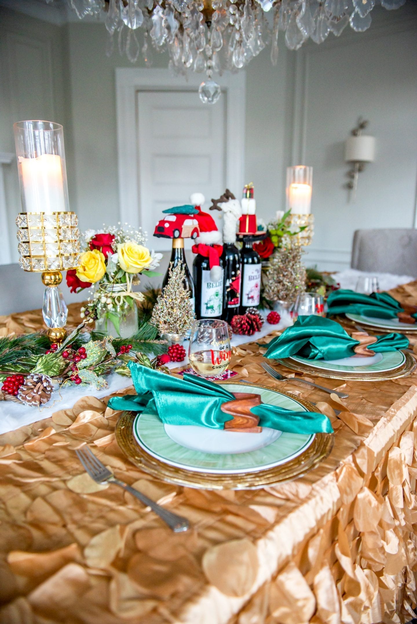 Flora Springs Holiday Wines for the Best Holiday Meal Christmas Table Decor