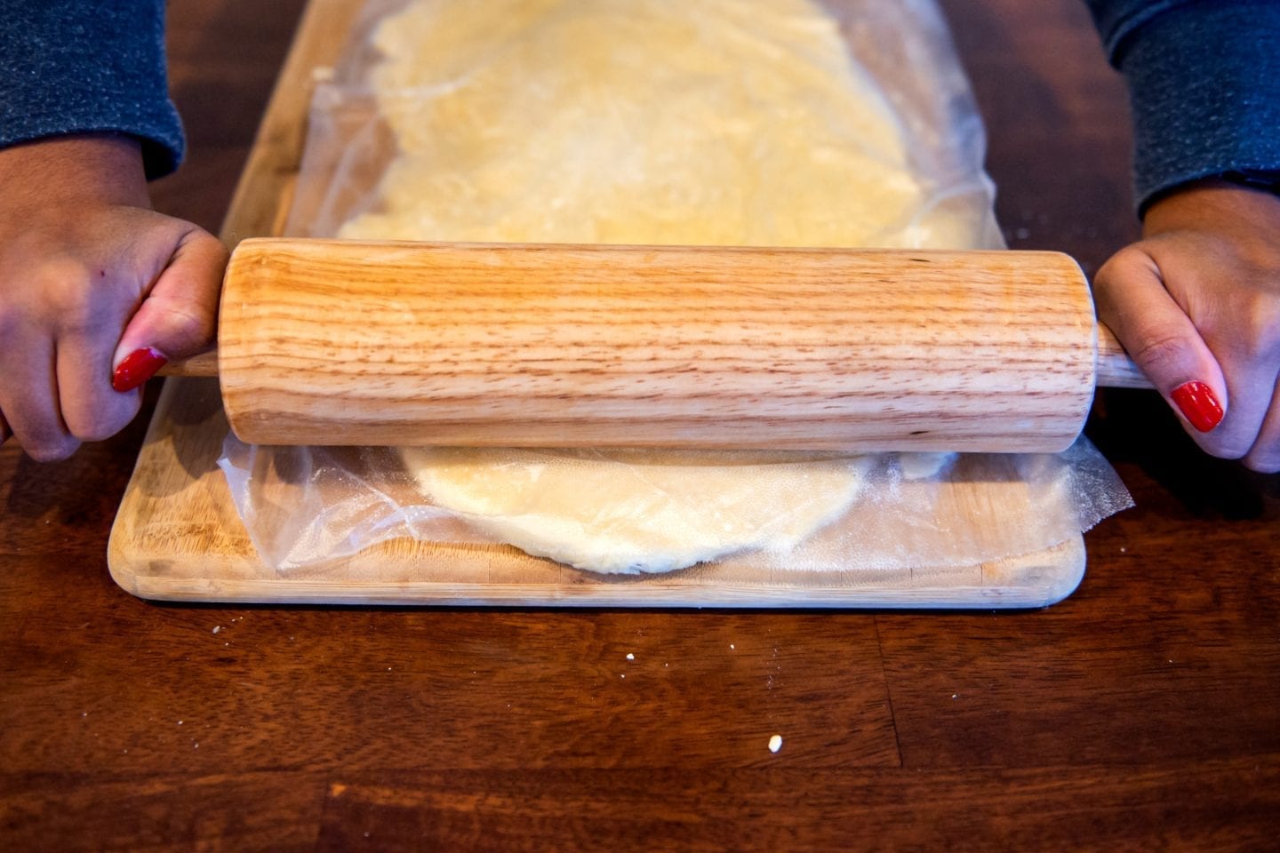 Rolling dough
