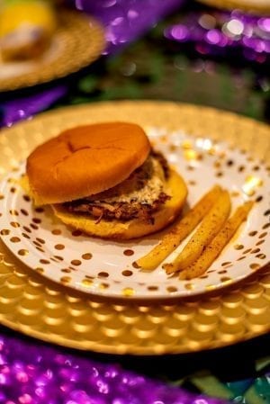 CV Linens Gold Charger Plates