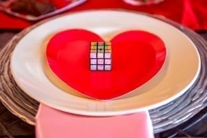 Valentine’s Day Rubik’s Cube