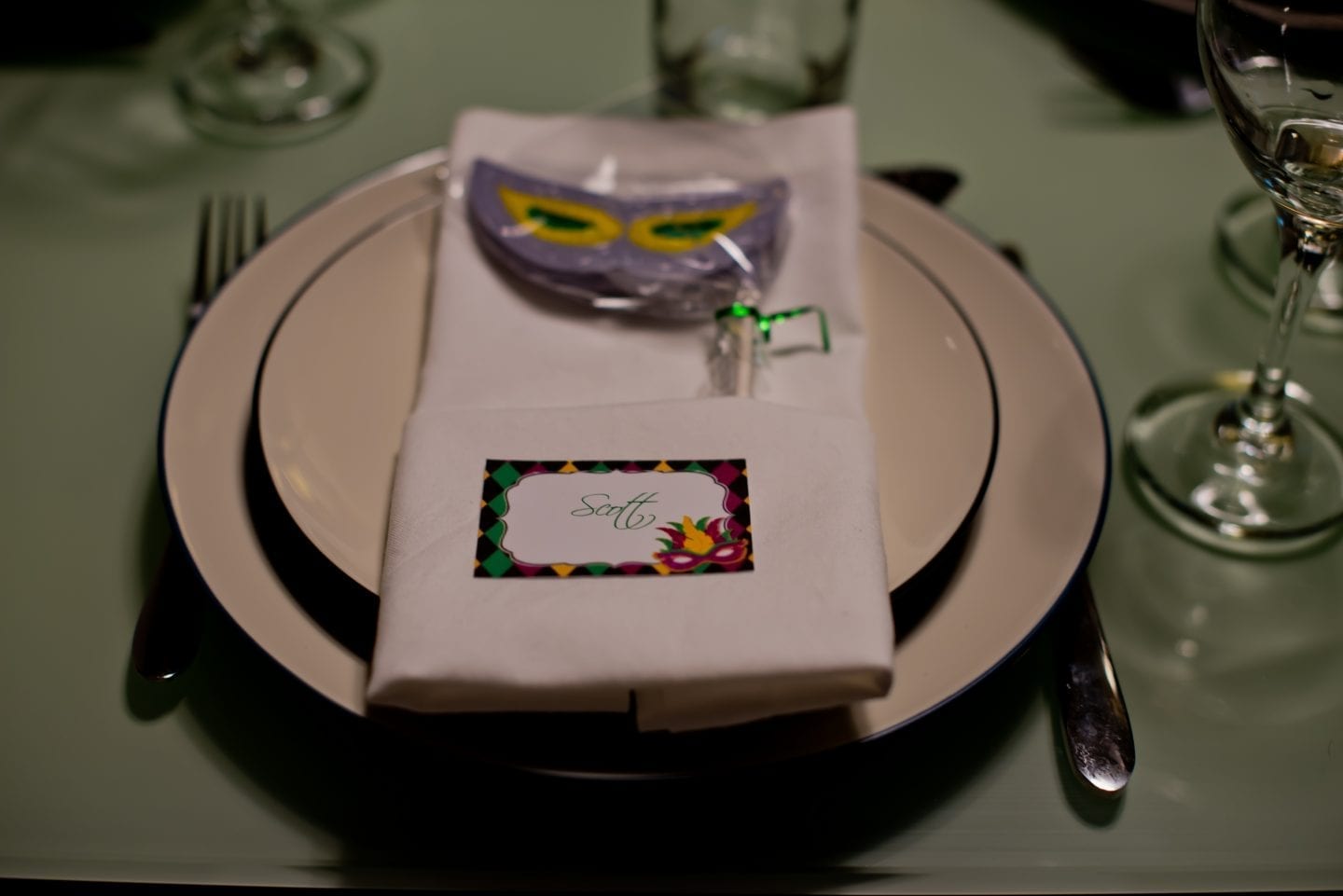 The Best 5-Course Delicious Meal to Celebrate Mardi Gras Chocolate mask favor
