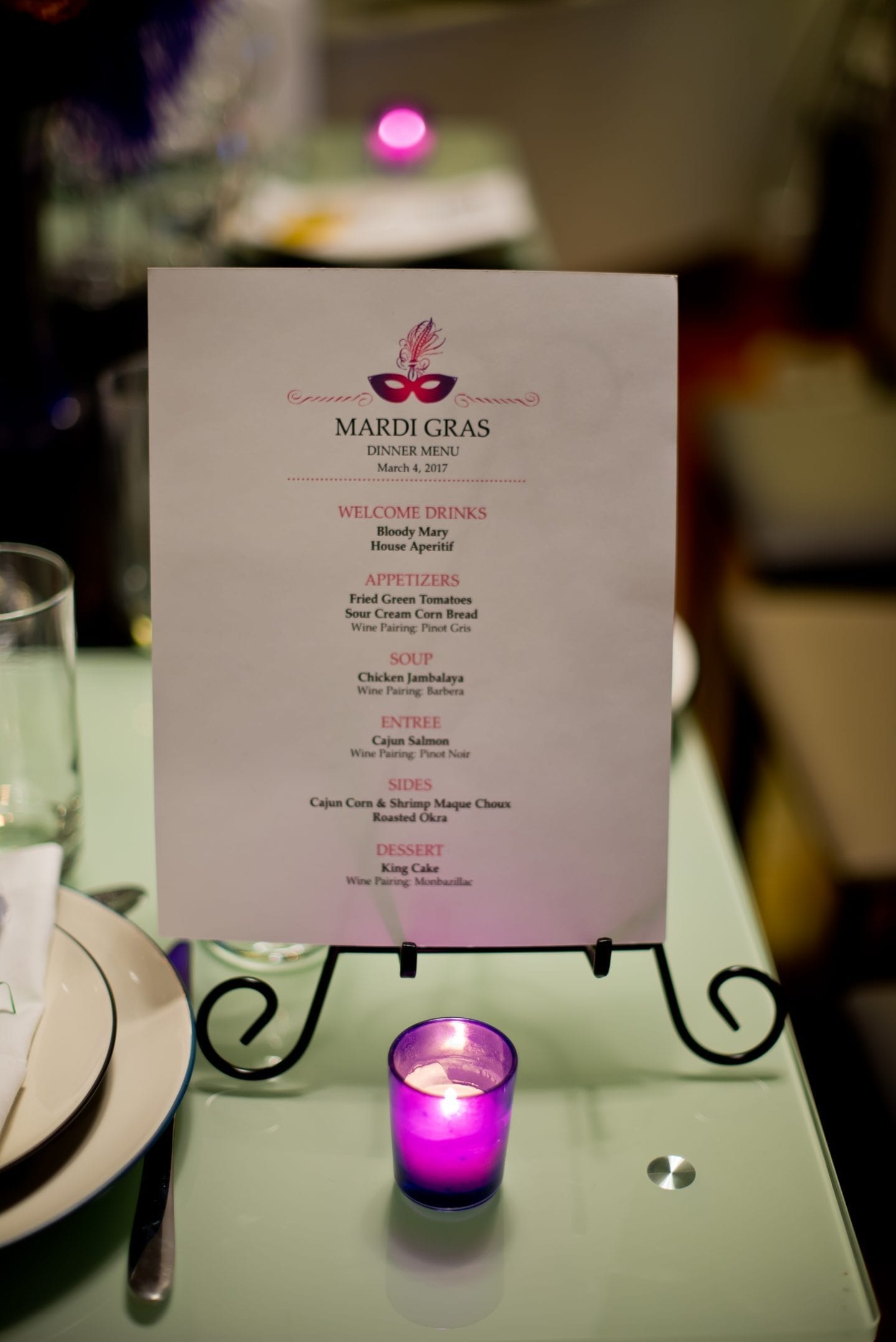 The Best 5-Course Delicious Meal to Celebrate Mardi Gras Mardi Gras Menu