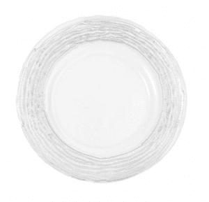 CV Linens Silver Charger