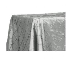 CV Linens Gold / Silver Pintuck Tablecloth