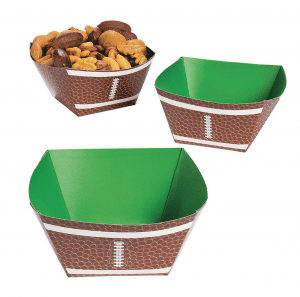 Football Paper Bowls