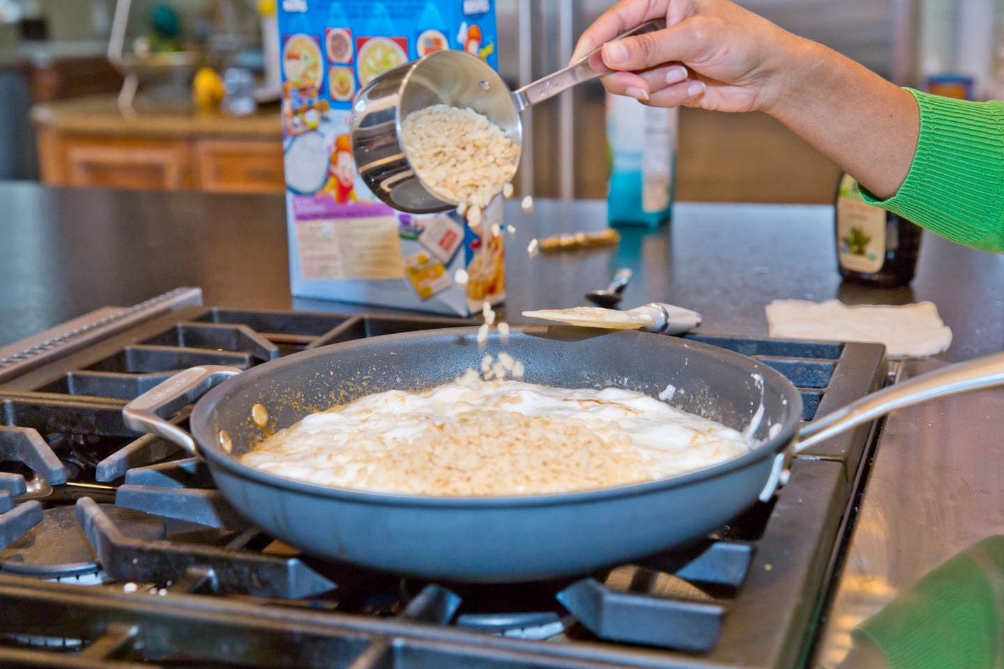 #1 St. Paddy's Day Food Ideas: Easy Shamrock Rice Krispies Rice Krispie Treats