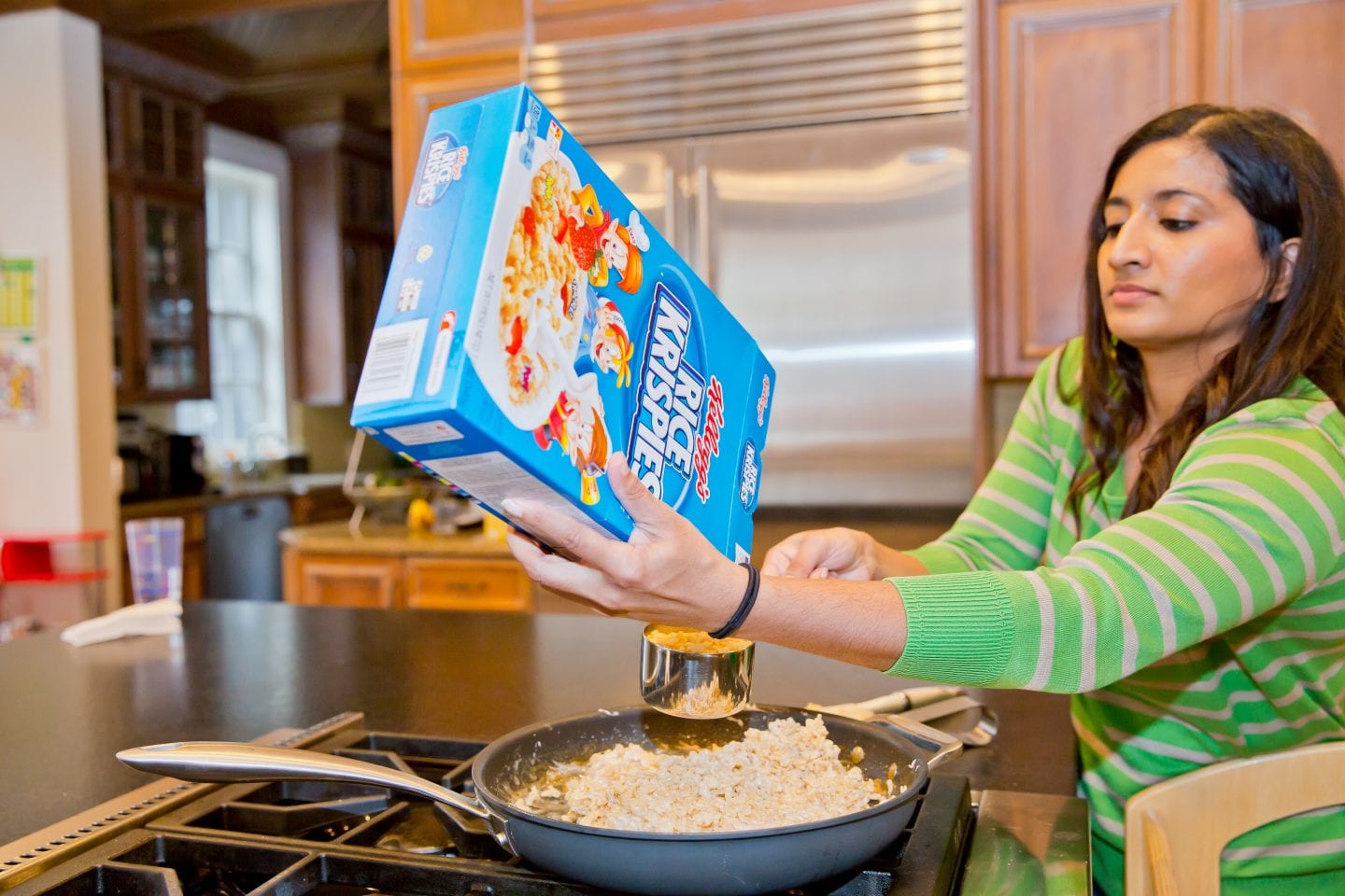 #1 St. Paddy's Day Food Ideas: Easy Shamrock Rice Krispies Rice Krispie Treats