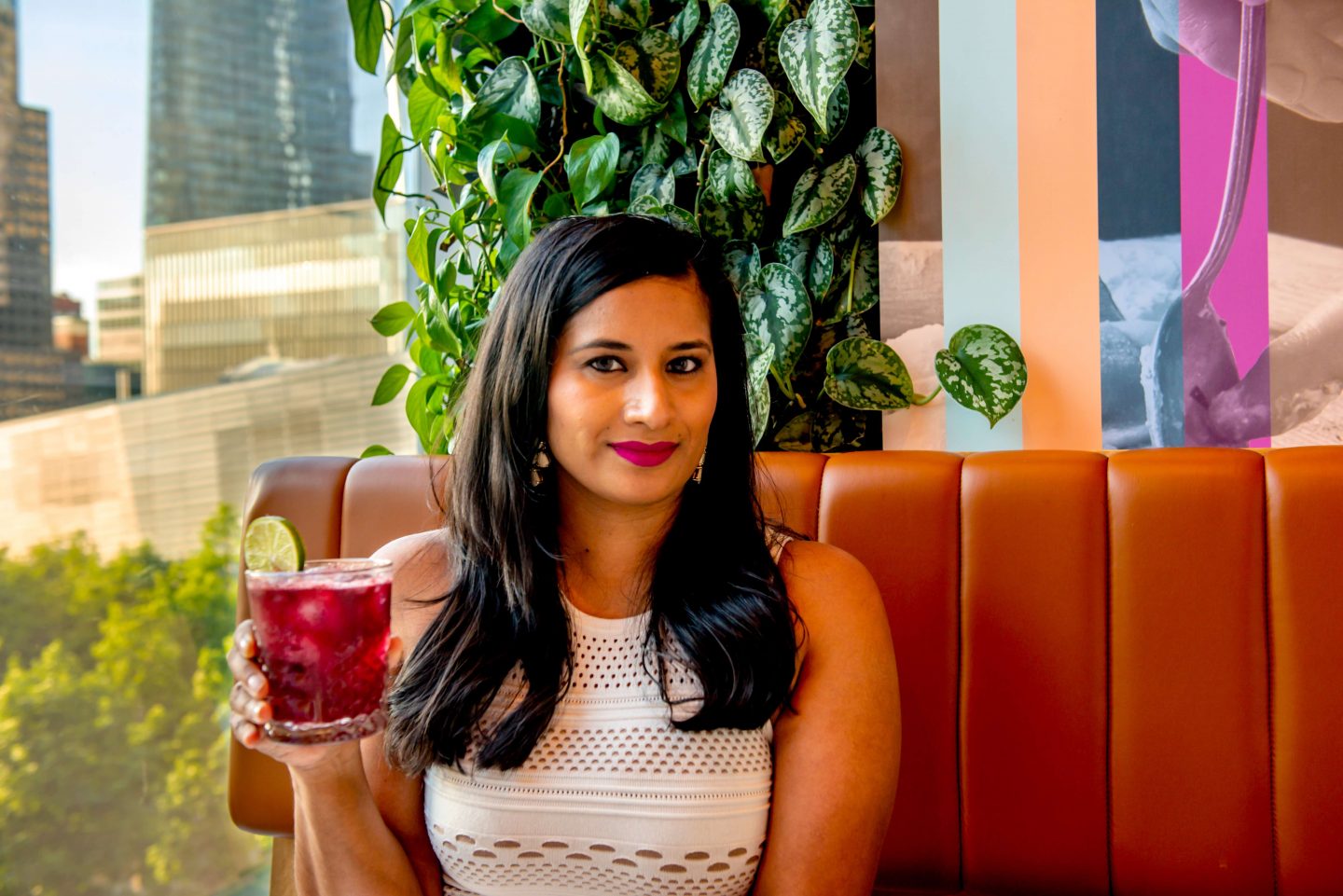 Eataly and Color Factory: Colorful Dining Experience in 2021 Woman at Eataly Downtown - A Colori. Eataly and Color Factory.