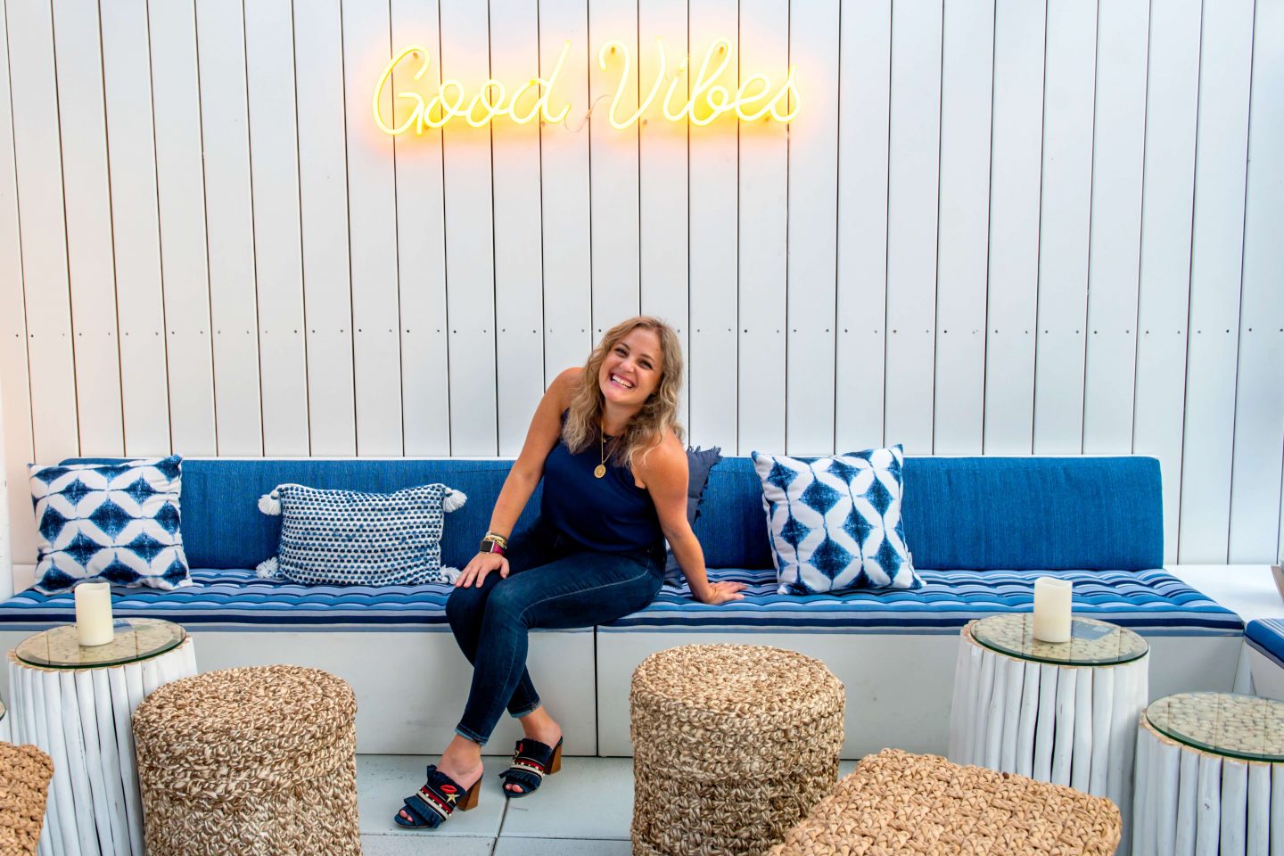 The Best Summer 2021 Rooftops in NYC: Sandbar Woman at Sandbar