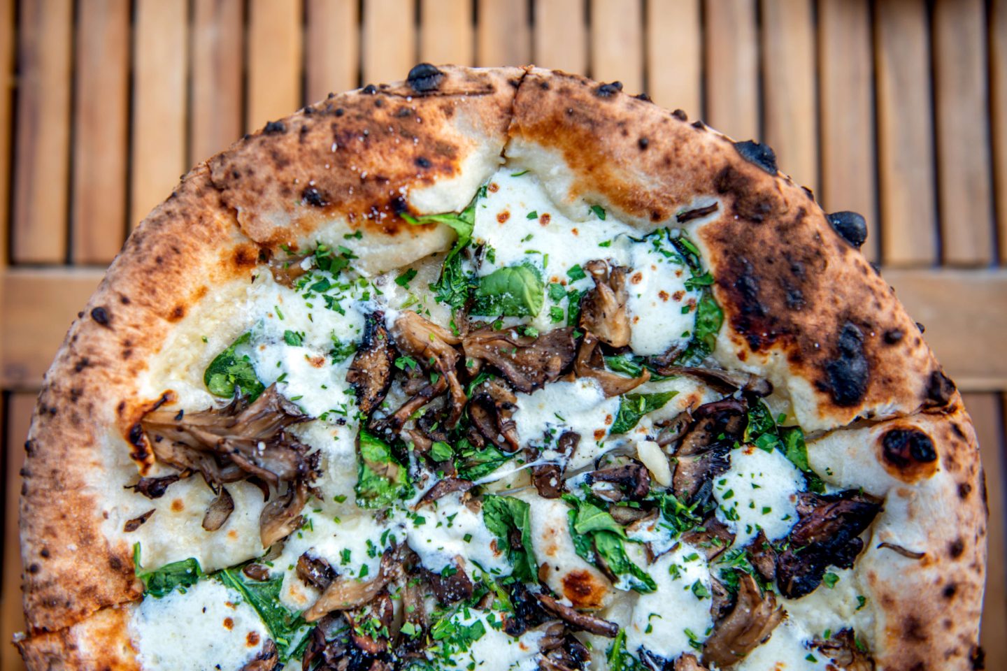 Rosemary’s East – Mushroom and Spinach Pizza. 10 of the Best Italian Restaurants in New York City. 