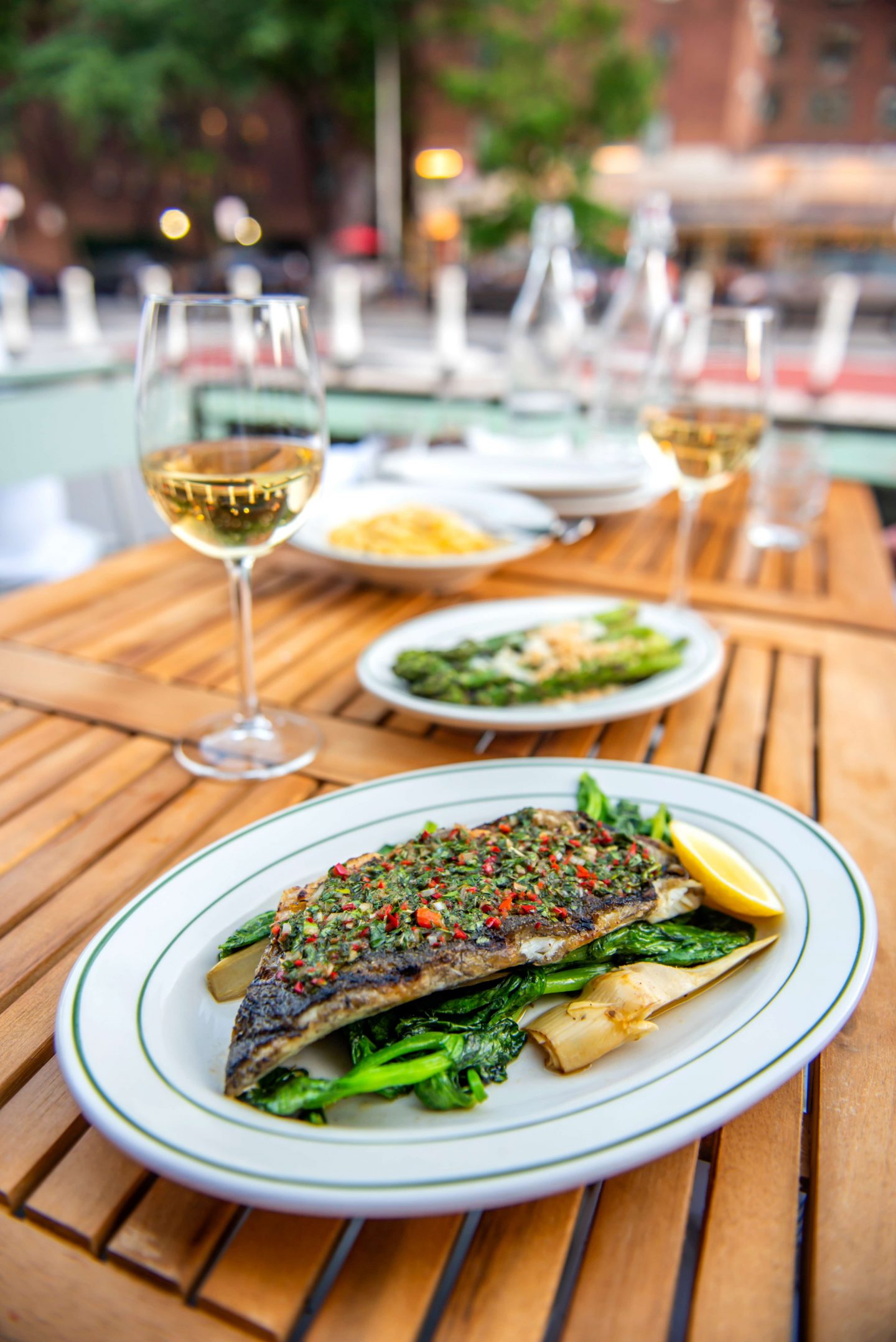 The Best Restaurants in StuyTown in 2021: Rosemary's East Rosemary’s East – Linguine, Branzino, Asparagus. Best Restaurants in StuyTown