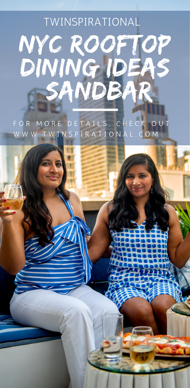 The Best Summer 2021 Rooftops in NYC: Sandbar NYC Rooftop Dining Ideas Sandbar
