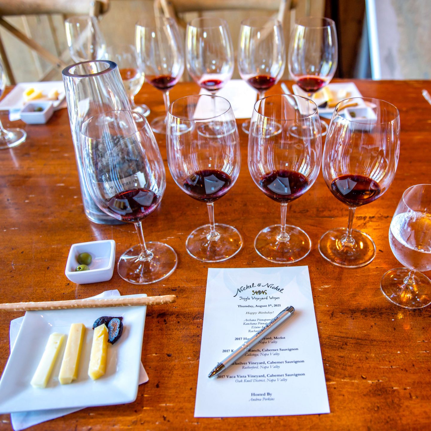 Nickel & Nickel Wine Tasting