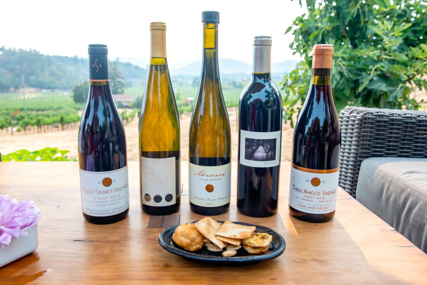 Robert Sinskey Wine Tasting.Best Napa Trip.