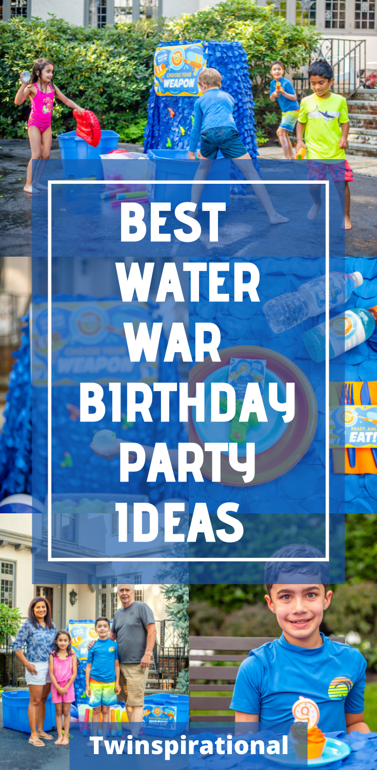 The Best Water War Birthday Party Ideas in 2021 Water War birthday party ideas.