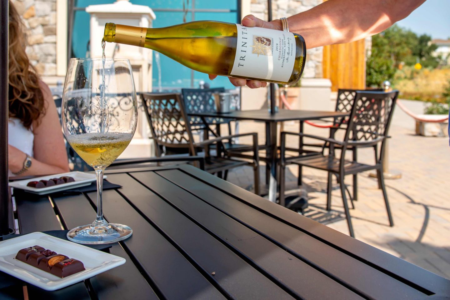 Trinitas Chardonnay.Best Napa Trip. 