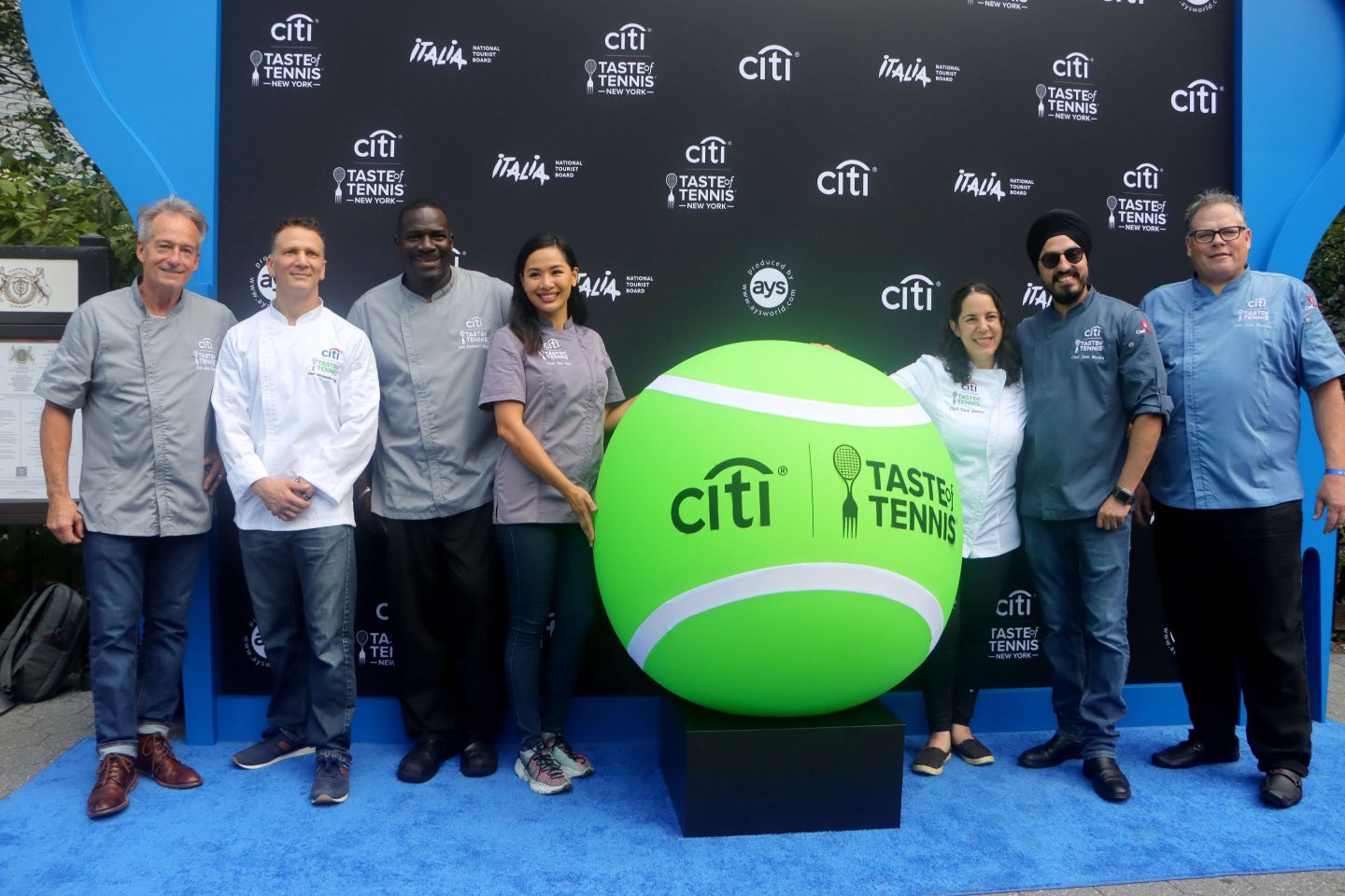 Annual Citi Taste of Tennis: Best Recap in 2021 Taste of Tennis Chefs at Tavern on the Green. Citi Taste of Tennis.