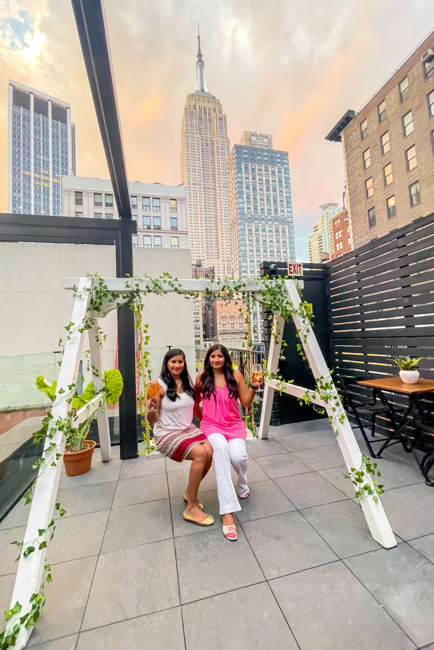 Best Rooftops in Nomad in 2021: The Glass Ceiling Rooftop Empire State Building View at the Glass Ceiling. Best Rooftops in Nomad.