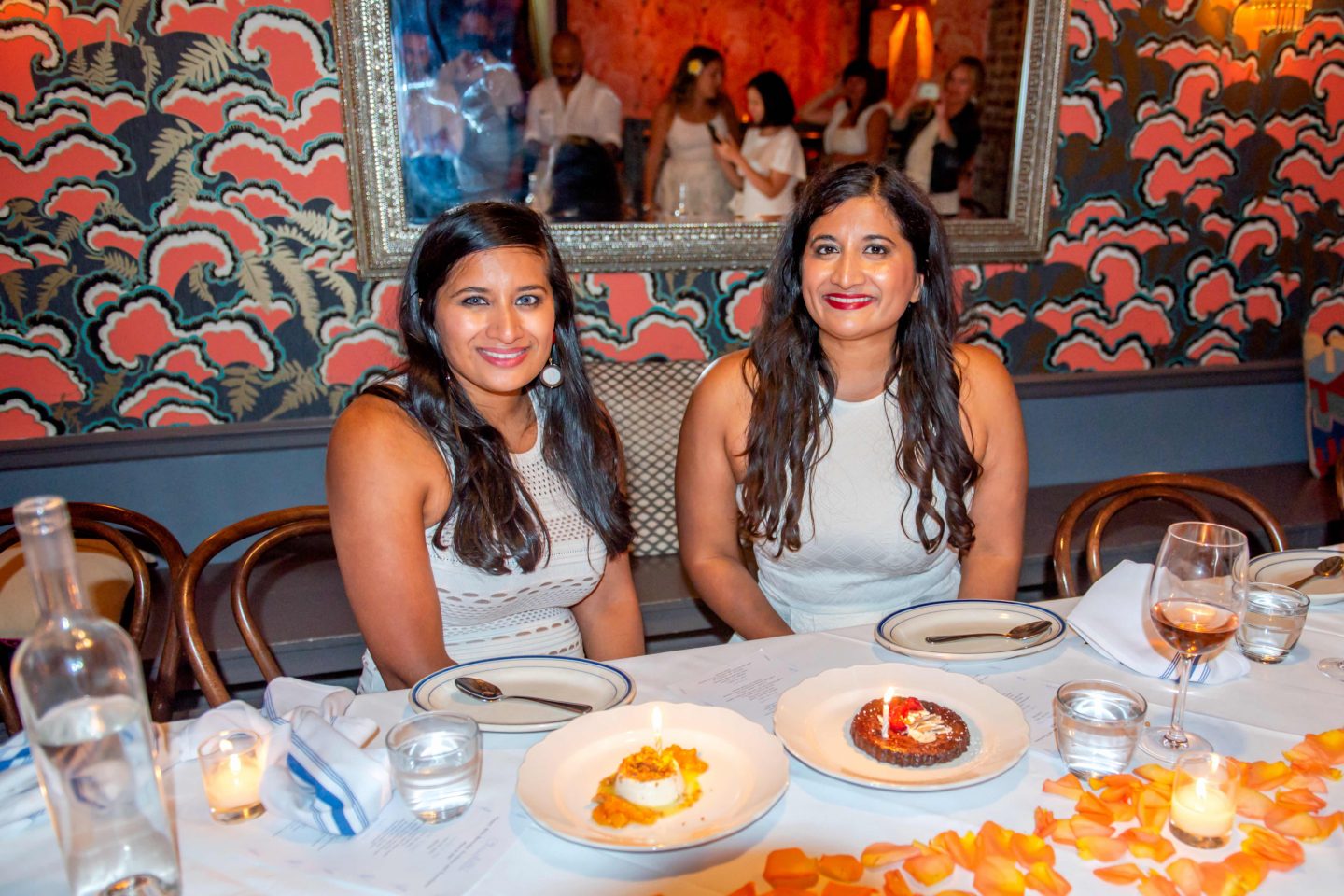 The Best Group Dining in Greenwich Village in 2020: Claudette Claudette Desserts - Chocolate Tarte and Gateau Au Caramel. Best Group Dining in Greenwich Village