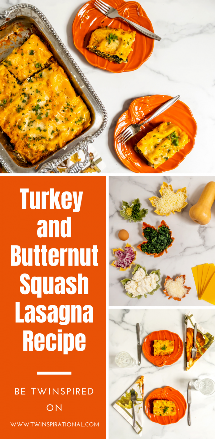 Turkey and Butternut Squash Lasagna
