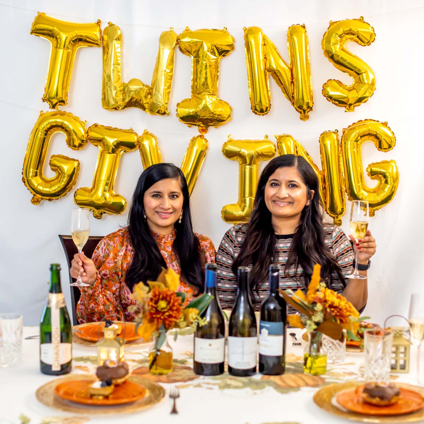 The Best WineText Review in 2021: Thanksgiving Ideas Best WineText Review. Friendsgiving tablescape. WineText wines.
