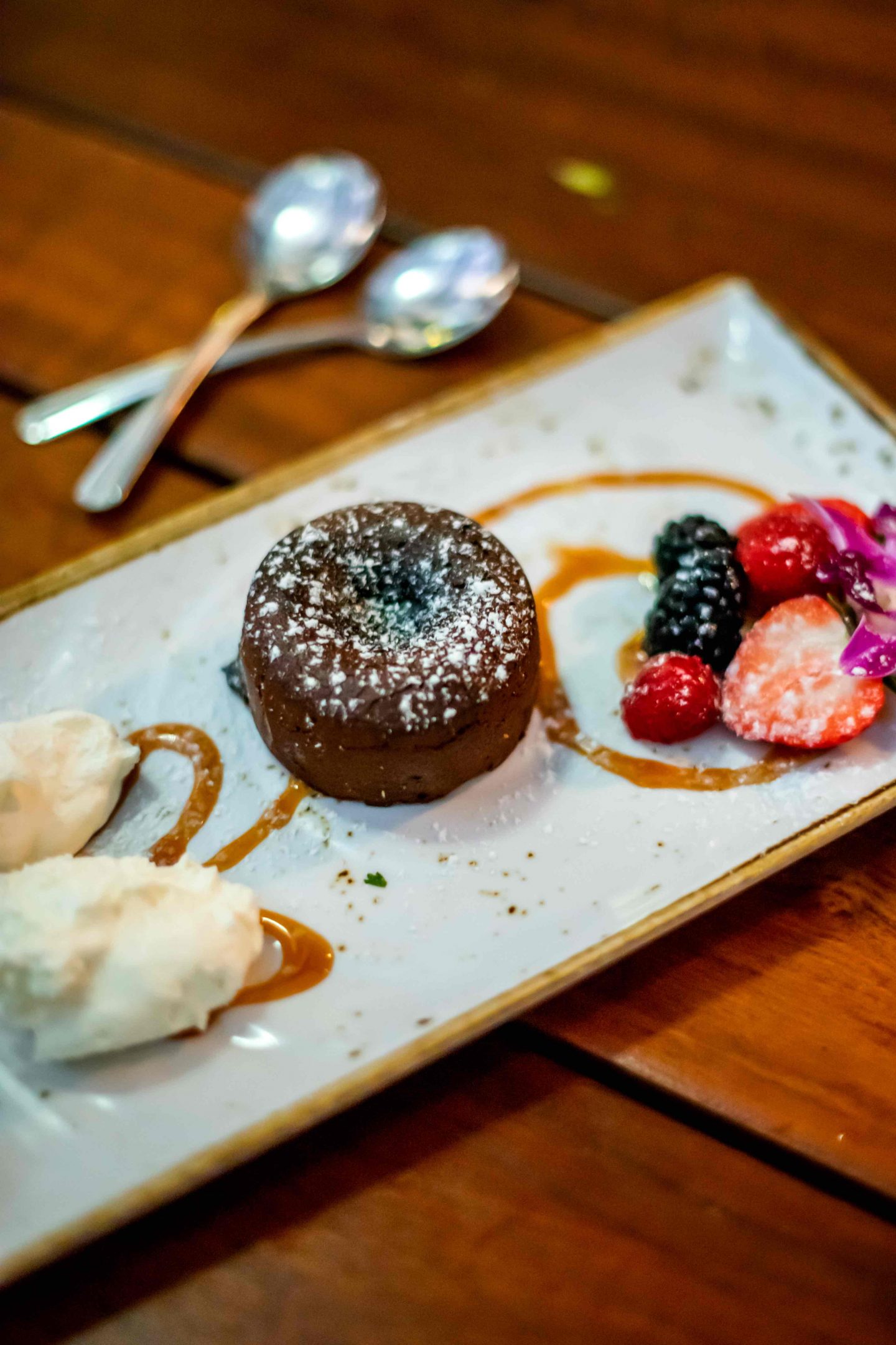 Elsie Rooftop Chocolate Cake.  Best rooftops in Midtown in 2022. 