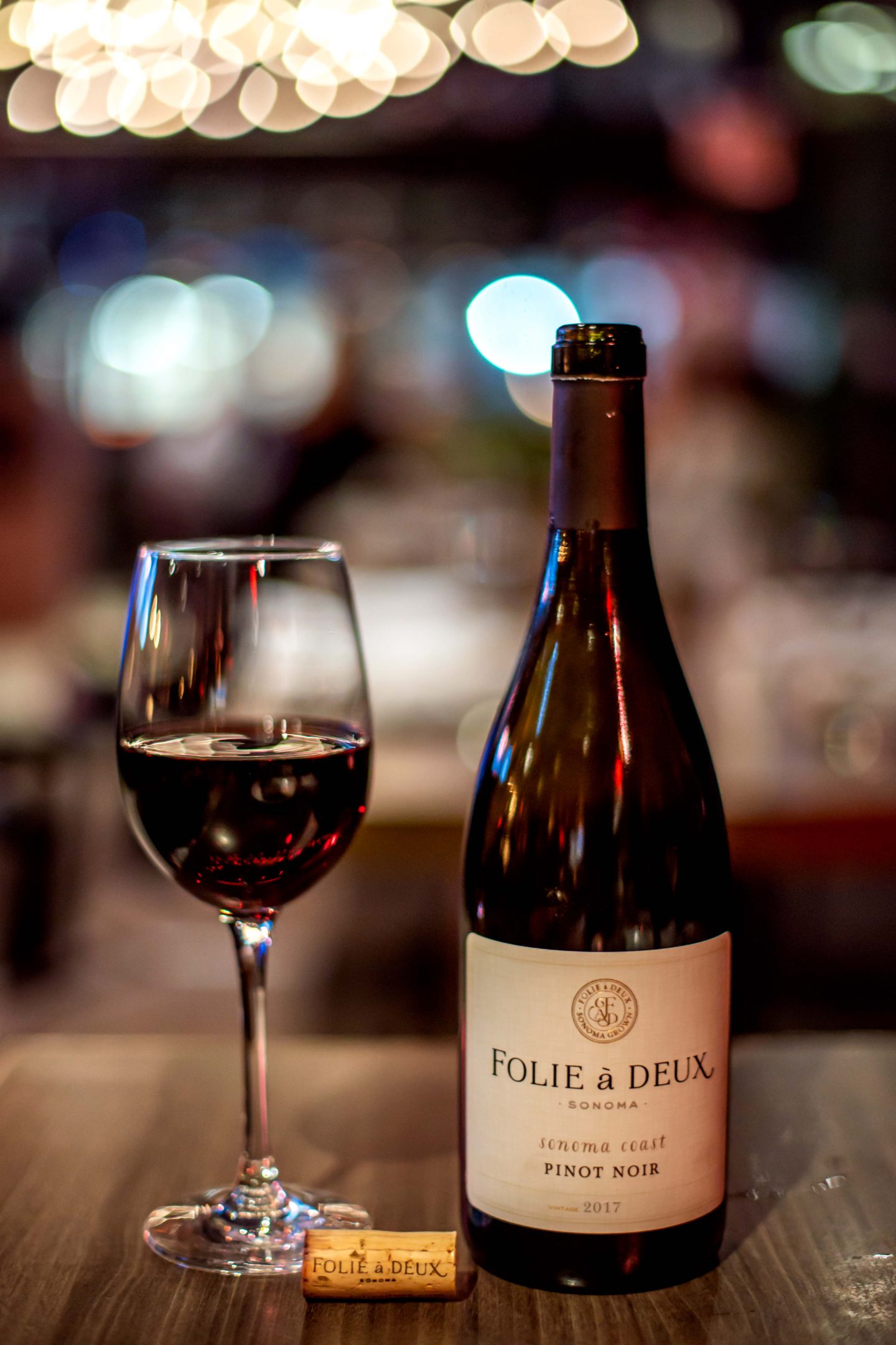 Versa Rooftop Pinot Noir. Folie a Deux. Sonoma. Best Rooftops in Midtown Manhattan.