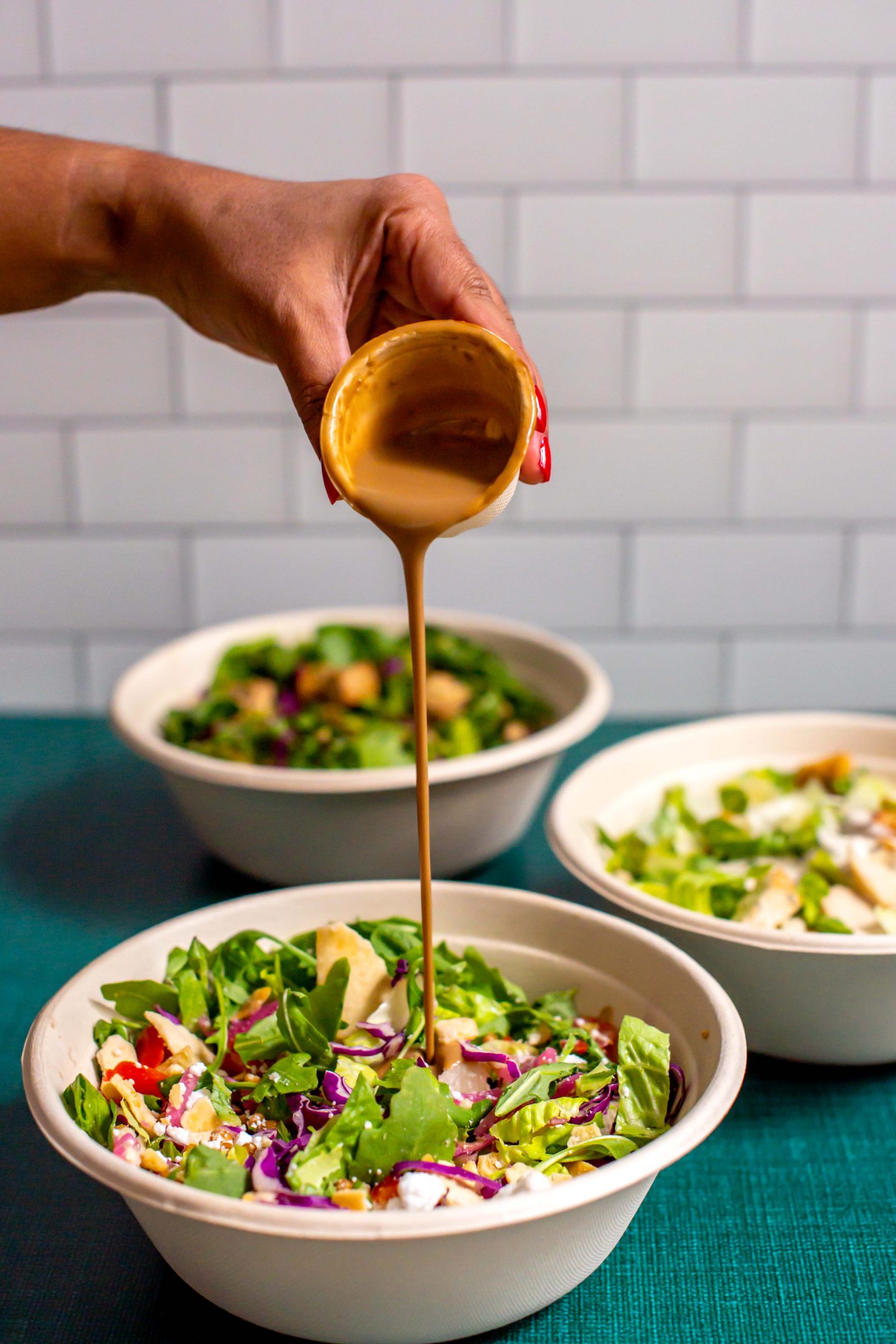 Club Feast - Salads. Club Feast review. 