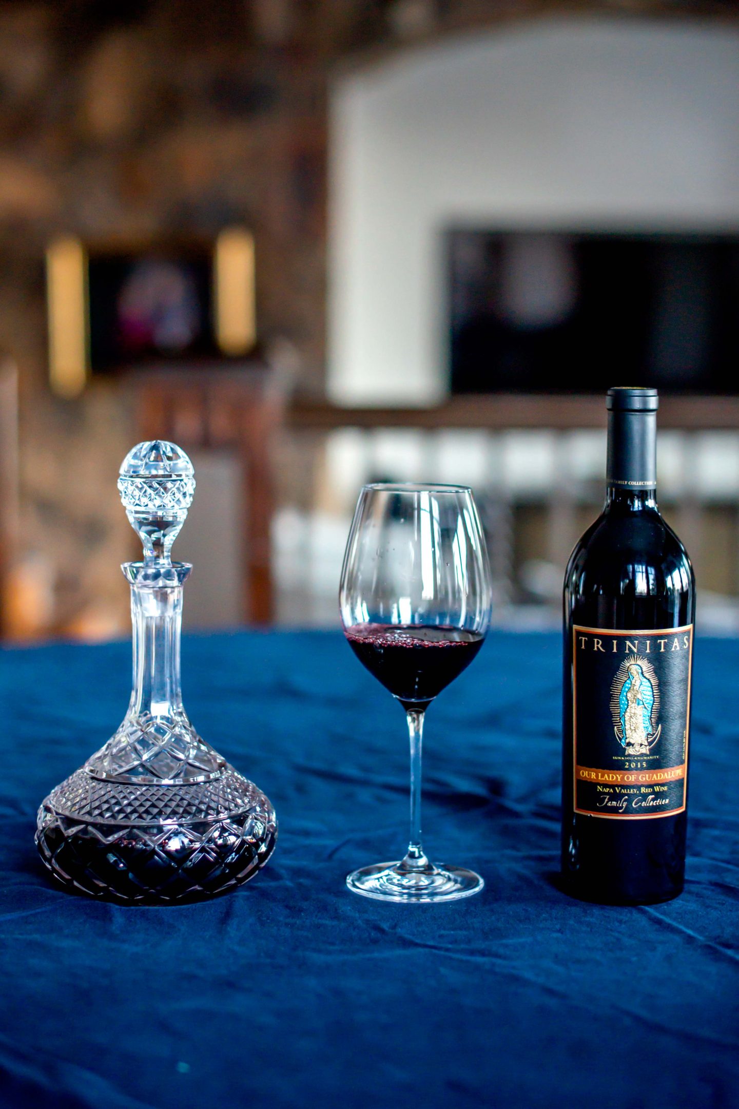 Trinitas Our Lady of Guadalupe. Italian Food and Wine Pairing. Trinitas Cellars. Italian Dinner Party. 