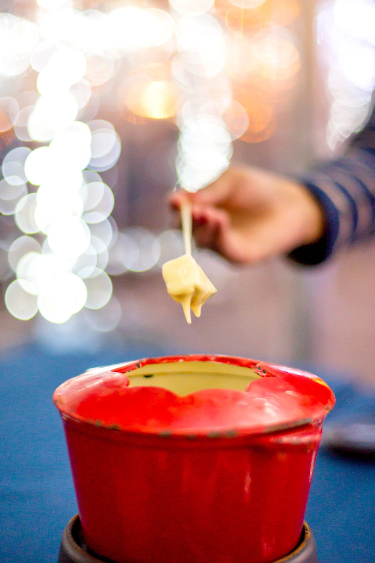 Fondue at Watermark. Watermark Winter Wonderland.