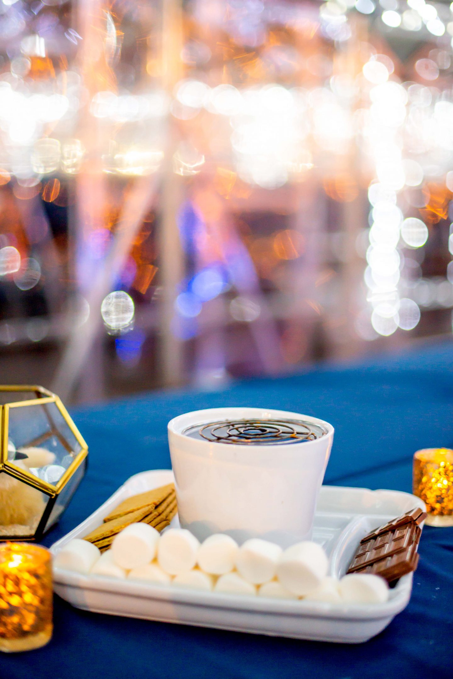 S'mores at Watermark. Watermark Winter Wonderland.