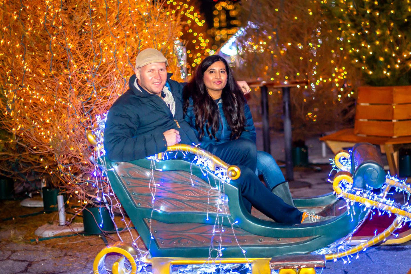 Sleigh at Watermark. Watermark Winter Wonderland.