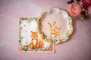 Kate Aspen Pink Woodland Napkins