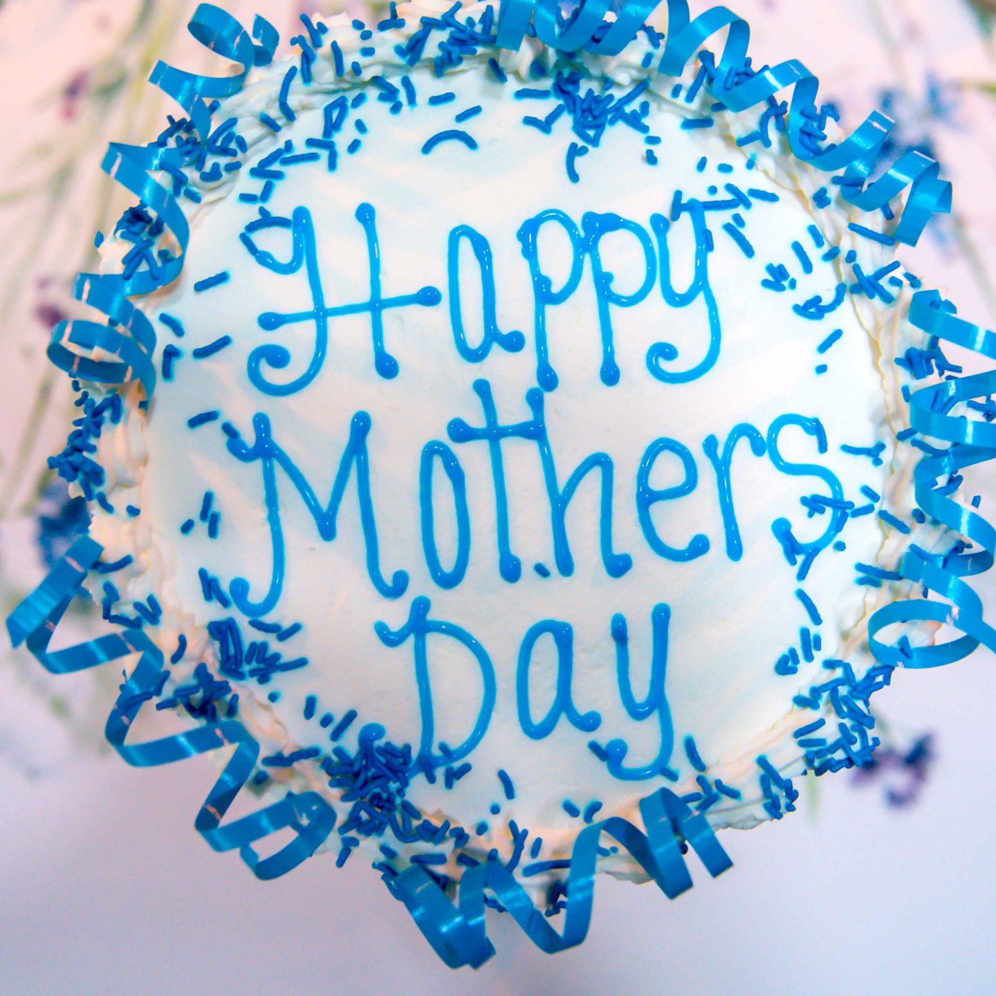 Easy Mother's Day Ideas in 2022 with Mikasa Mother's Day cake. Mother's Day ideas.